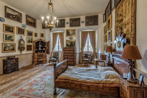 Royal Bedroom in the Nelahozeves Chateau