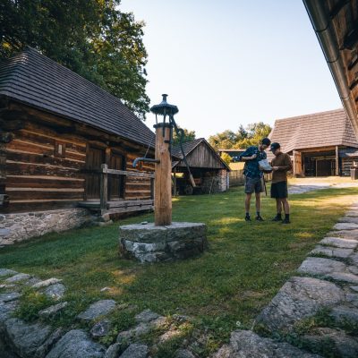 Open-air Museum in Vysoký Chlumec