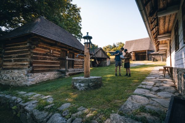 Open-air Museum in Vysoký Chlumec
