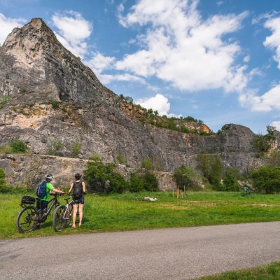 Bike trip through Bohemian Karst